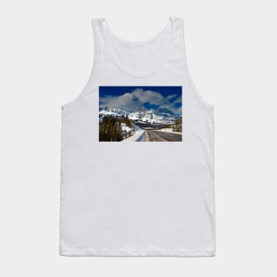 Icefields Parkway Rocky Mountains Canada Tank Top